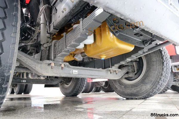 Dongfeng H7 11L Diesel 460 hp 8X4(12 wheels) Fast Gear 12-speed 8.6m Dump Truck Chassis (1) | 86Trucks