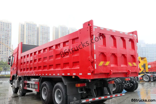 Dongfeng H7 11L Diesel 460 hp 8X4(12 wheels) Fast Gear 12-speed 8.6m Dump Truck Body (2) | 86Trucks