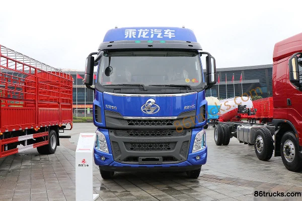 Dongfeng Liuqi Chenglong H5 Medium Truck 290 hp 6X2(8 wheels) 7.8m Cargo Truck with Grille Exterior (2) | 86Trucks
