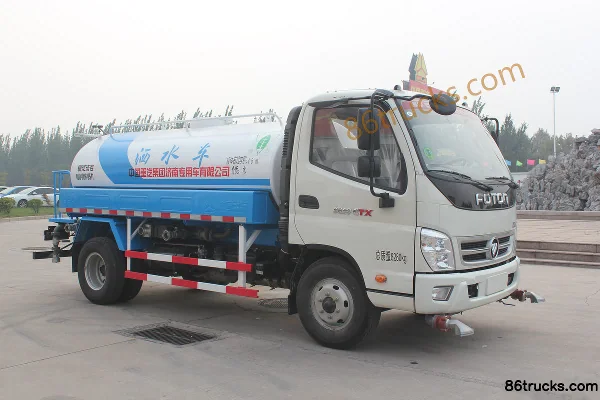 Foton Aoling CTX 110 hp 4X2(6 wheels) Water Sprinkler Truck (Lvye Brand) Exterior