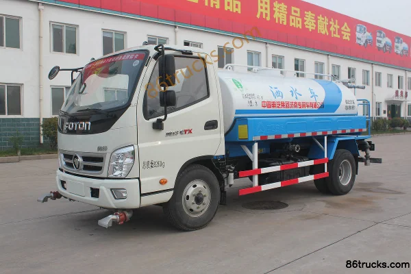 Foton Aoling CTX 110 hp 4X2(6 wheels) Water Sprinkler Truck (Lvye Brand) Exterior (2) | 86Trucks