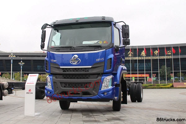 Dongfeng H5 Chuangfu Edition 6.9L Diesel 350hp 4X2(6 wheels) WLY 10-Speed AMT Automatic 6.8m Flatbed Truck Exterior (2) | 86Trucks