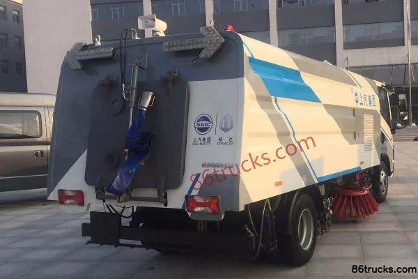 Yuejin Beyond C300-38 125 hp 4X2(6 wheels) sweeper truck (Changda brand) Exterior (3) | 86Trucks