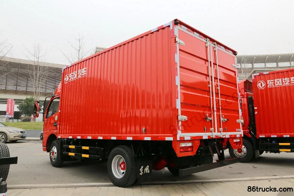 Dongfeng Duolika D6-L 2018 model 140 hp 4X2(6 wheels) 4.17m single-row van light truck (China VI) Exterior (2) | 86Trucks