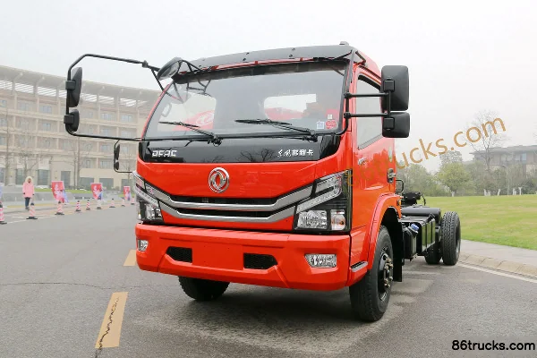 Dongfeng Duolika D6-L 2018 150hp 4X2(6 wheels) 4.17m single-row flatbed light truck Exterior (3) | 86Trucks