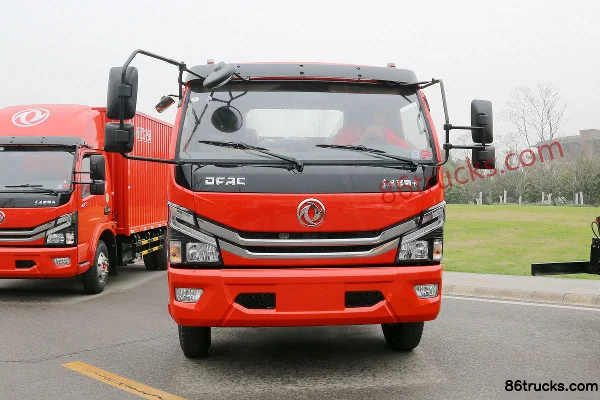 Dongfeng Duolika D6-L 2018 150hp 4X2(6 wheels) 4.17m single-row flatbed light truck Exterior (2) | 86Trucks