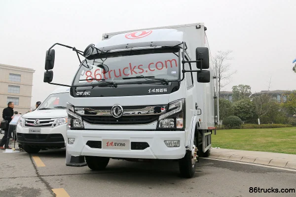Dongfeng Electric Kaipute EV350 4.5T 4.2m single-row pure electric box light truck 89.35kWh 4X2(6 wheels) Exterior (3) | 86Trucks