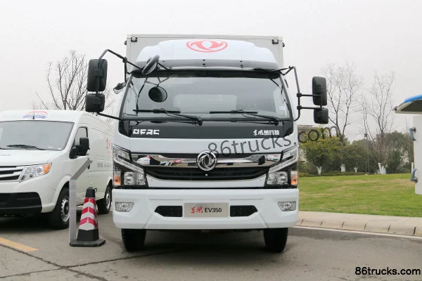 Dongfeng Electric Kaipute EV350 4.5T 4.2m single-row pure electric box light truck 89.35kWh 4X2(6 wheels) Exterior (2) | 86Trucks