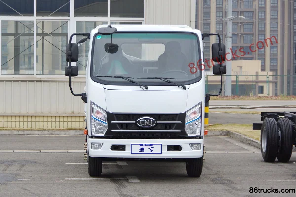 NanJun Ruiji 87hp 4X2(6 wheels) 3.1m Double Row Flatbed Light Truck (Mengwo 5-speed) Exterior (2) | 86Trucks