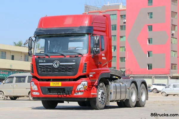 Dongfeng Commercial Vehicle Tianlong VL Heavy Truck 2018 420 hp 6X4(10 wheels) Tractor Truck (Flat Top) Exterior (3) | 86Trucks