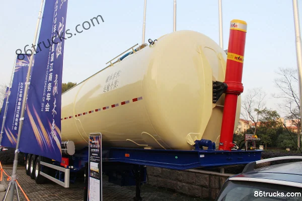CIMC Ruijiang 58m³ full aluminum single-tire lifting semi-trailer Exterior (2) | 86Trucks