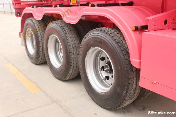 CIMC Ruijiang 40m³ 30ft Front Protruding Stainless Steel Insulated Tank Container Semi-trailer Chassis (2) | 86Trucks