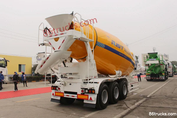 CIMC Ruijiang semi-remorque malaxeur à béton 17,4 m³ Extérieur (3) | 86Trucks