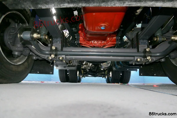 Union Truck U600 heavy truck 600hp 6X4(10 wheels) tractor truck (China VI) Chassis (2) | 86Trucks