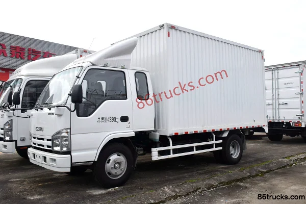 Qingling Isuzu 100P 98 hp 4X2(6 wheels) 3.825m crew cab van light truck Exterior (3) | 86Trucks