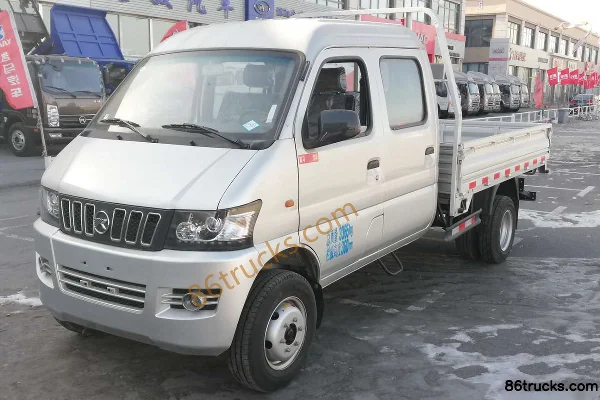 Kama K01 87 ch 4X2(6 roues) essence/CNG camion micro à plateau 2,62 m à cabine double Extérieur (3) | 86Trucks