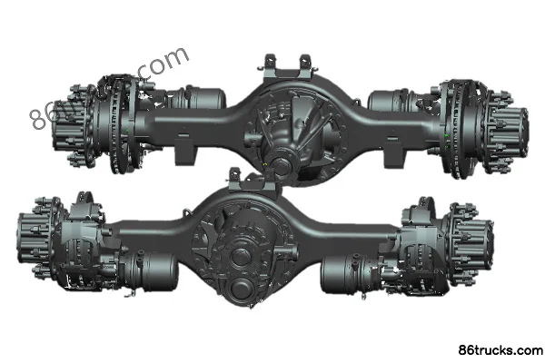 Dongfeng DD1001D-440 10.0-ton drive rear axle Exterior
