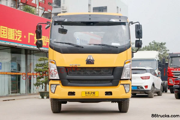 Sinotruk HOWO G5X camion moyen 2018 version logistique 210 ch 4X2(6 roues) camion porteur à ridelles 6,75 m cabine avancée Extérieur (2) | 8