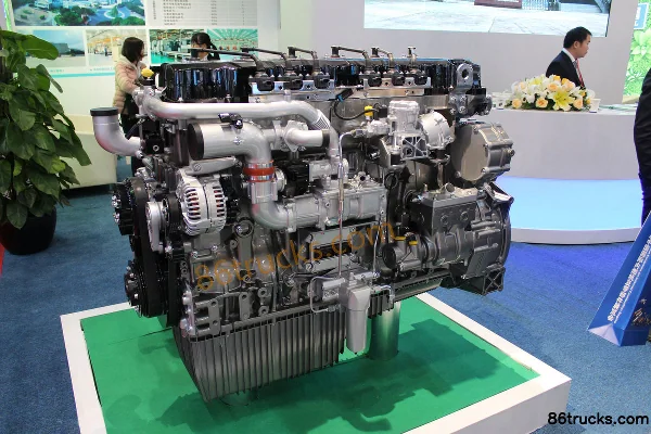 Yuchai 6K1350N-60 500 hp 13L China VI Natural Gas Engine Exterior