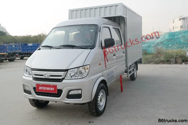 Changan Kuayue Xinbao MINI 1.2L 88hp 4X2(6 wheels) 2.535m double-row van micro truck (dual rear wheels) Exterior (2) | 86Trucks