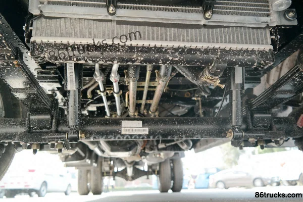 Changan Kuayue Wang X1 Standard Edition 1.5L CNG 97 hp 4X2(6 wheels) 2.71m double-row flatbed micro truck (China VI) Chassis (1) | 86Trucks