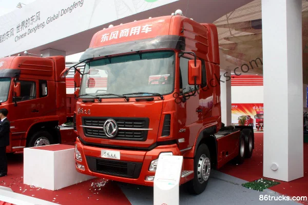 Dongfeng Commercial Vehicle Tianlong Heavy Truck 385 hp 6X4(10 wheels) AMT Automatic Tractor Truck Exterior (2) | 86Trucks