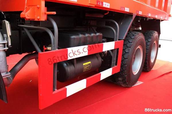 Dayun 290 hp 6X4(10 wheels) 5m Dump Truck (Flat Top) Chassis (3) | 86Trucks