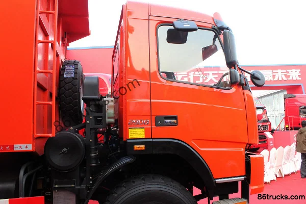 Dayun 290 hp 6X4(10 wheels) 5m Dump Truck (Flat Top) Body (3) | 86Trucks