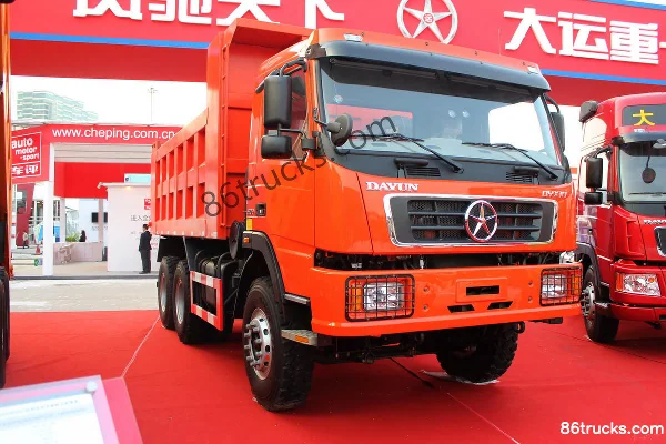 Dayun 290 hp 6X4(10 wheels) 5m Dump Truck (Flat Top) Exterior (2) | 86Trucks
