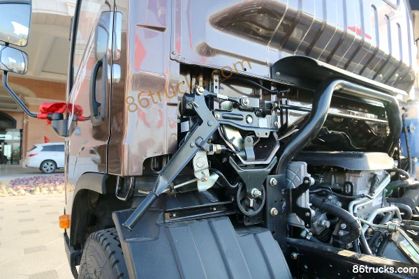 FAW Jiefang J6F 150 hp 4X2(6 wheels) standard version 4.21m single-row cage light truck Chassis (3) | 86Trucks