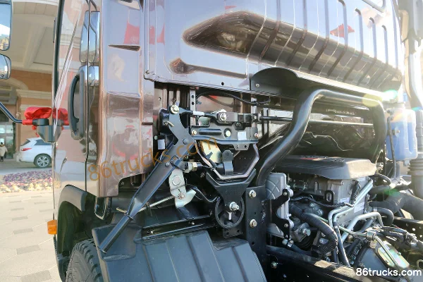 FAW Jiefang J6F 150 hp 4X2(6 wheels) standard version 4.21m single-row cage light truck Chassis (2) | 86Trucks
