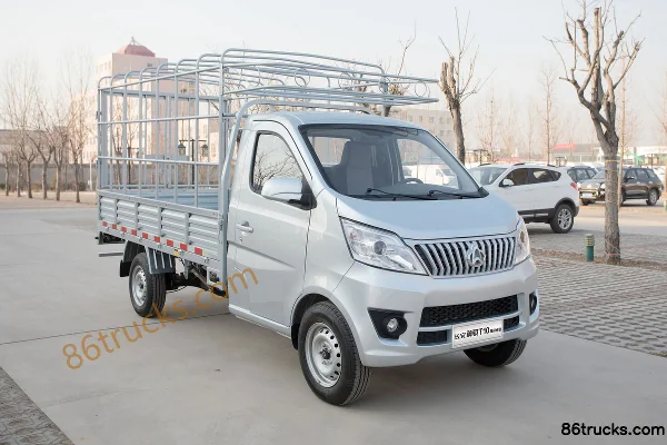 Ankai Shenqi T10 1.5L 116hp 4X2(6 wheels) Gasoline 2.52m Double Row Stake Truck Exterior