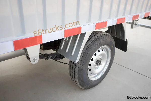 Ankai Shenqi T10 1.5L 116hp 4X2(6 wheels) Gasoline 2.58m Double Row Box Van Mini Truck Chassis (2) | 86Trucks