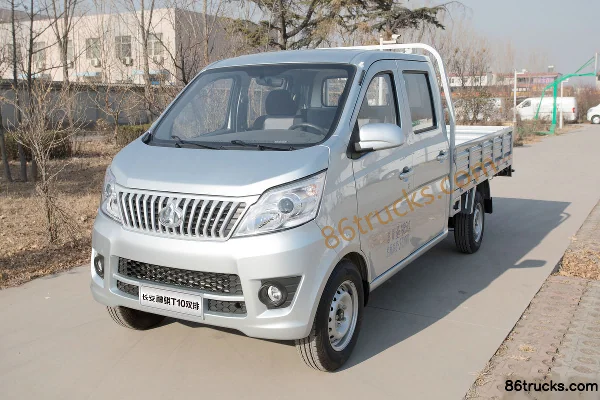 Ankai Shenqi T10 Confort 1,5L 112 ch 4X2(6 roues) essence 2,52 m cabine double ridelle micro-camion Extérieur (3) | 86Trucks