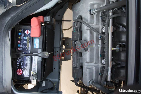 Ankai Shenqi T10 Confort 1,5L 112 ch 4X2(6 roues) essence 2,52 m cabine double ridelle micro-camion Châssis (1) | 86Trucks