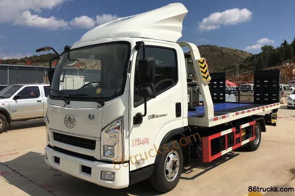 FAW Hongta FAW Jiefang Gongshi 125hp 4X2(6 wheels) wrecker truck Exterior (2) | 86Trucks