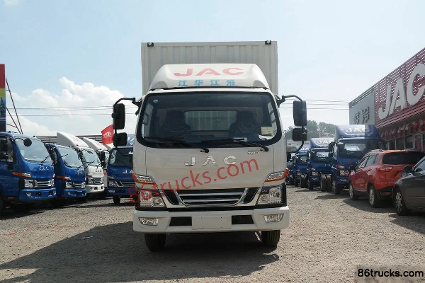 JAC Junling V5 129 hp 4X2(6 wheels) 4.15m single-row van light truck Exterior (2) | 86Trucks