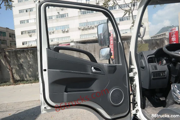 JAC Junling V5 129 hp 4X2(6 wheels) 4.15m single-row van light truck Cab (1) | 86Trucks