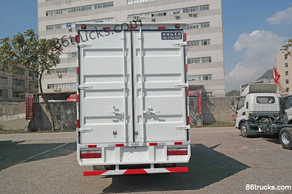 JAC Junling V5 129 hp 4X2(6 wheels) 4.15m single-row van light truck Body (3) | 86Trucks