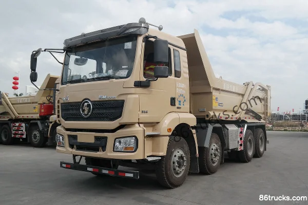 SHACMAN Delong New M3000 400hp 8X4(12 wheels) 5.6m dump truck (China VI) Exterior (3) | 86Trucks