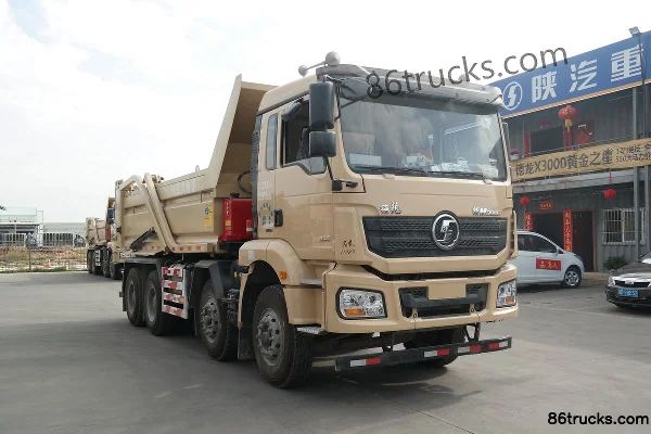 SHACMAN Delong New M3000 400hp 8X4(12 wheels) 5.6m dump truck (China VI) Exterior