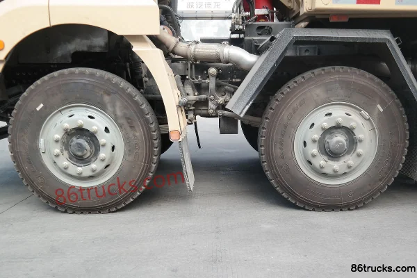 SHACMAN Delong New M3000 400hp 8X4(12 wheels) 5.6m dump truck (China VI) Chassis (3) | 86Trucks