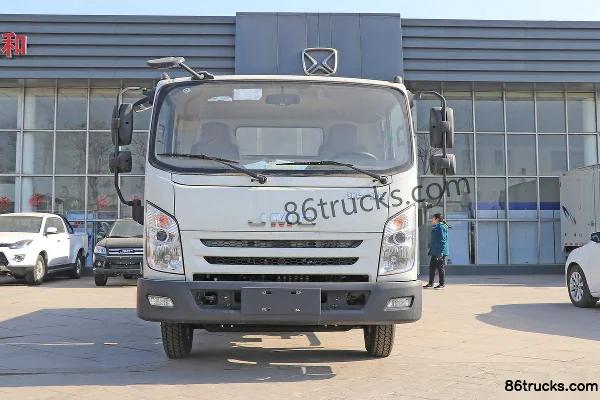 JMC Kairui Lourd Jin'gang 154 ch 4X2(6 roues) camion léger plateau à ridelles 4,155 m à cabine simple Extérieur (2) | 86Trucks