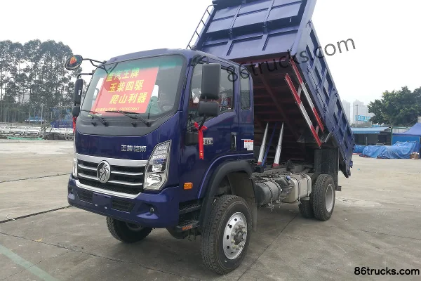 Sinotruk Jieshi 140 hp 4X4(6 wheels) 3.94m dump truck Exterior (2) | 86Trucks