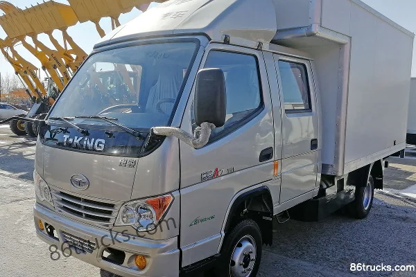 Tangjun Ouling Sailin A7 1.5L 108hp 4X2(6 wheels) gasoline/CNG 3.02m double-row van mini truck Exterior (3) | 86Trucks