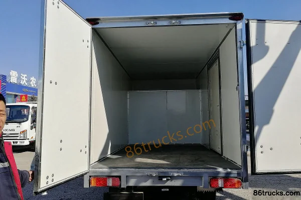Tangjun Ouling Sailin A7 1.5L 108hp 4X2(6 wheels) gasoline/CNG 3.02m double-row van mini truck Body (1) | 86Trucks
