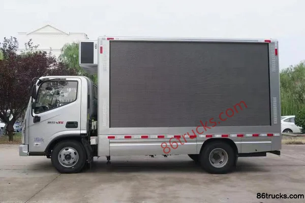 Foton Ollin CTS 131hp 4X2(6 wheels) Single Row Billboard Truck Exterior (3) | 86Trucks