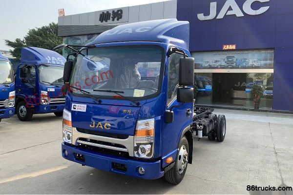 JAC Shuailing Q3 All-in-One Commercial Edition 132hp 4X2(6 wheels) 4.15m single-row cab box truck Exterior (3) | 86Trucks