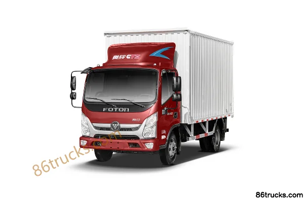 Foton Aumark CTS 156 hp 4X2(6 wheels) 4.14m Single Row Van Light Truck Official Photos (3) | 86Trucks