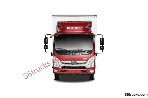 Foton Aumark CTS 156 hp 4X2(6 wheels) 4.14m Single Row Van Light Truck Official Photos (2) | 86Trucks